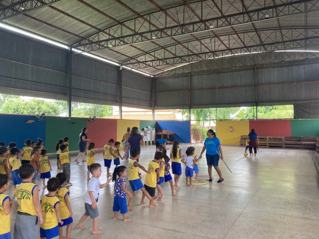 Spielalltag in der KiTa-Halle