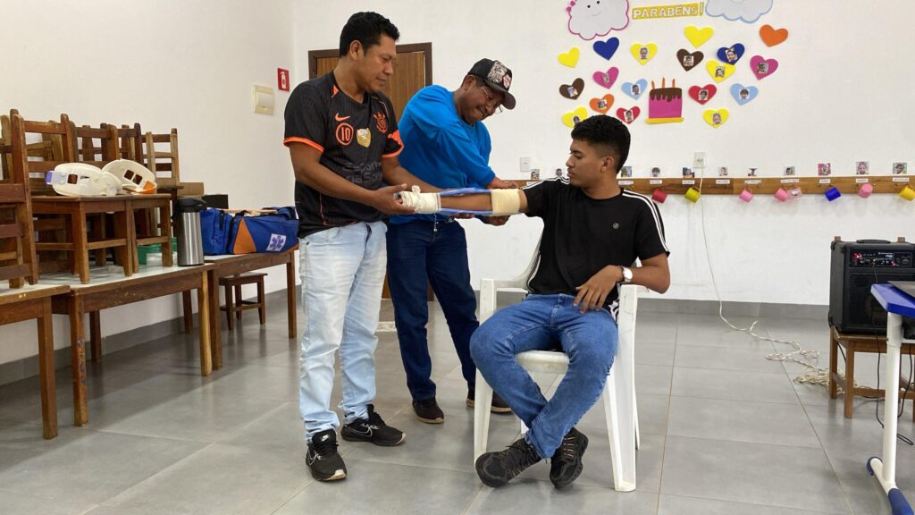 Erste-Hilfe-Schulung für die Mitarbeiter